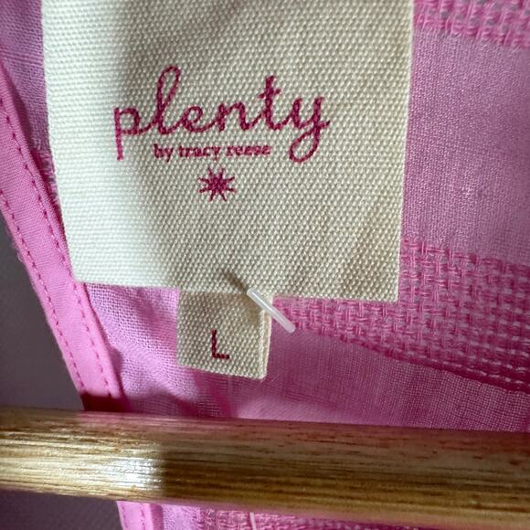 Anthropologie Plenty by Tracy Reese Embroidered Babydoll Blouse Large - Picture 4 of 13